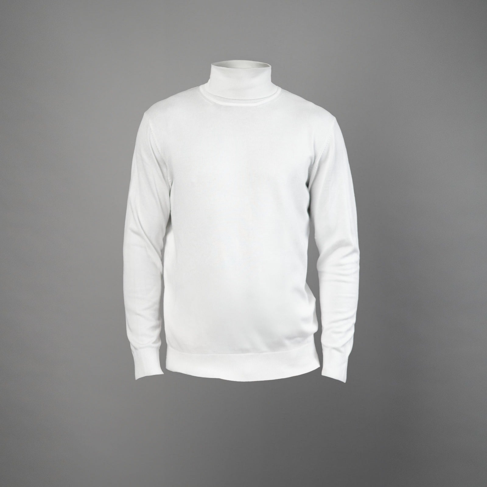 pullover collo alto