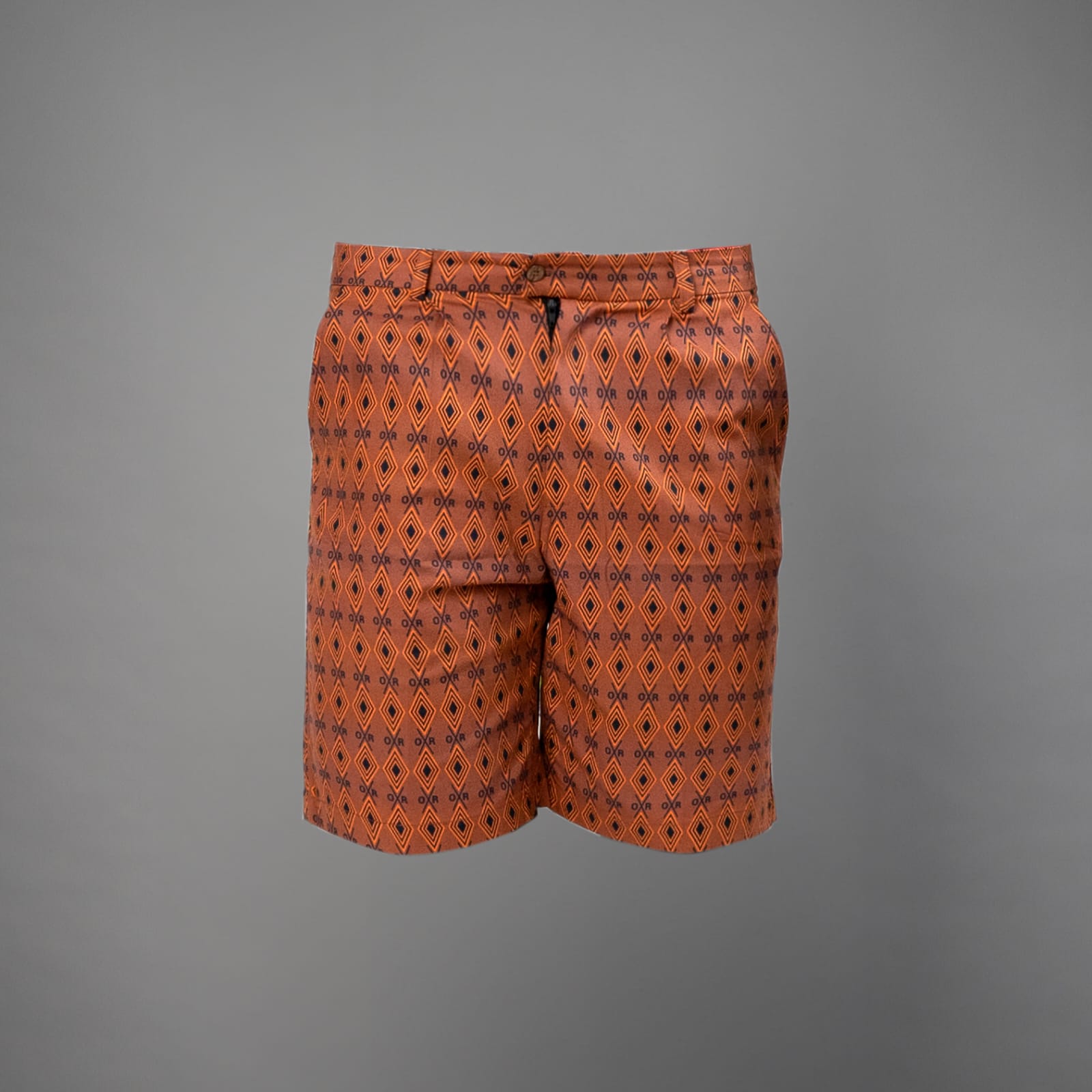 pantaloni corti arancioni
