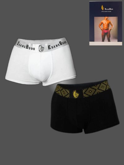 Boxer 2-in 1 Pack  – White & Black