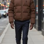 jack waterproof puffer vest – unisex (white / black)